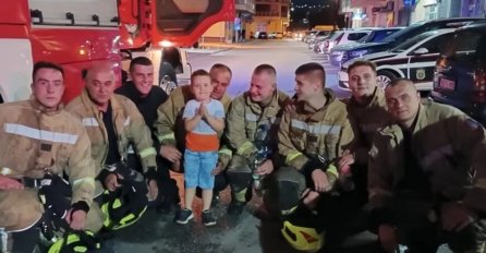 MALI HEROJ IZ SARAJEVA: Ovo je dječak koji je prijavio požar na Stupu