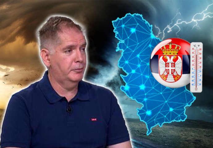 NIJE GOTOVO, SUPERĆELIJSKA OLUJA STIŽE U SRBIJU Meteorolog Ristić iznio DRAMATIČNU prognozu! Evo kada komšije očekuje opasno nevrijeme