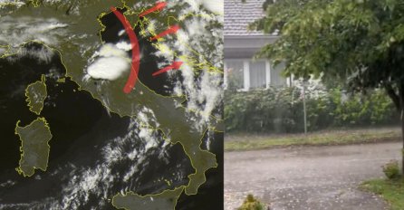 IZA 16 SATI STIŽE DRUGI OLUJNI SISTEM, U OVA ČETIRI DIJELA NAŠE ZEMLJE ĆE BITI NAJGORE: Grmljavina, led i jaki naleti kiše!
