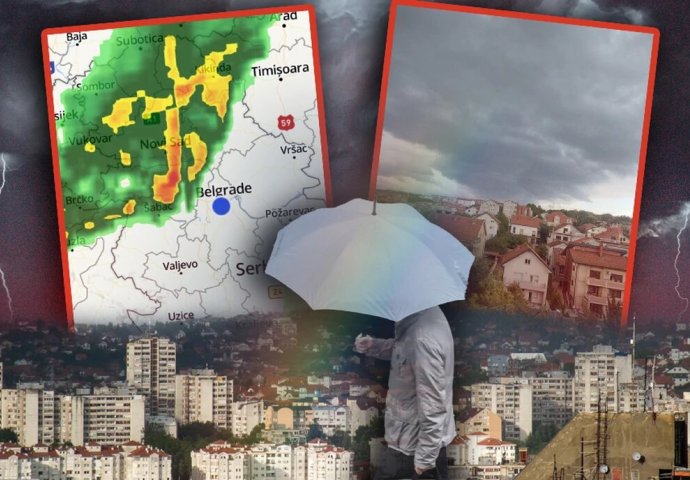 Opasnost od grmljavinskih pljuskova još 2 dana, a superćelijska oluja prijeti samo OVOM DIJELU SRBIJE! Meteorolog Čubrilo: Od 4. avgusta BURNE PROMJENE