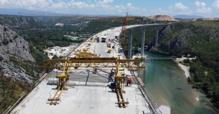 Gradnja najvećeg mosta u BiH je pri kraju, neki se plaše “drastičnih promjena”