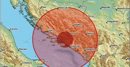 NOVI ZEMLJOTRES U BiH: Osjetio se i na jugu Hrvatske: "Jaka tutnjava i udar"