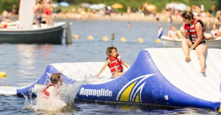 Otac umro, kći kritično: Vjetar ih bacio 50 metara s konstrukcije u aqua parku