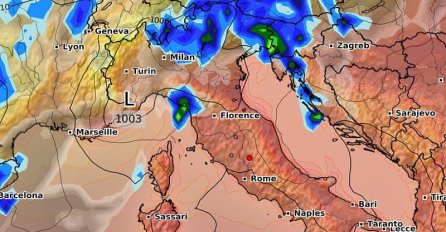 ITALIJA SE SPREMA ZA CIKLON KOJI SE KREĆE I PREMA BALKANU: Vrlo rijetko su zabilježeni ovako razvijeni i duboki poremećaji...