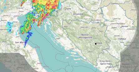PRATITE UŽIVO OLUJU KOJA JE ZAHVATILA SLOVENIJU: Veliko nevrijeme ide prema Bosni i Hercegovini, Srbiji i Hrvatskoj