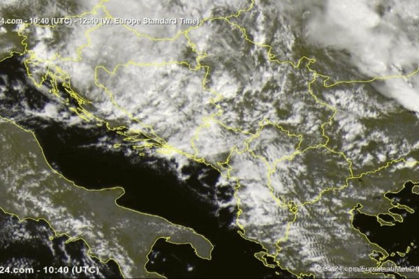 Meteorolozi otkrili očekuje li BiH danas nevrijeme: 'Pod uticajem sekundarnog ciklona iz Jadrana…'