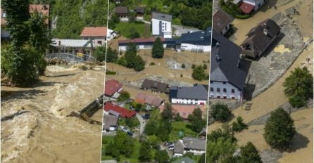 TOTALNA KATASTROFA U SLOVENIJI, STIGLO NOVO, JOŠ JAČE NEVRIJEME! Proradila klizišta, evakuišu se sela, STRAŠNE slike (VIDEO)