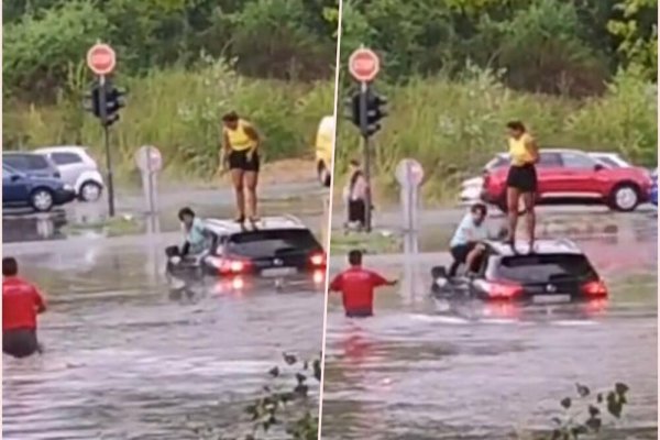 "BUJICA JE NOSILA AUTO, VOZAČ JE JOŠ BIO U NJEMU" Stevan je heroj oluje! Evo kako opisuje dramu koju NISMO VIDJELI NA SNIMKU