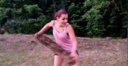 JANA POKAZALA KAKO SLAŽE I PRIPREMA DRVA ZA ZIMU: Video hit u Srbiji, evo i zašto