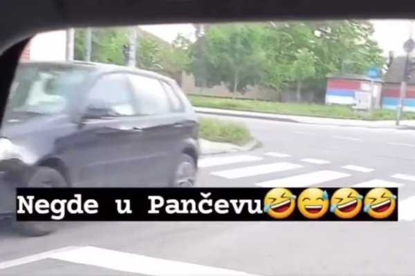 "Pančevka udarila u SAOBRAĆAJNI ZNAK, pa uradila nešto toliko NEZAMISLIVO da se i POLICIJA ZAPREPASTILA": Scena iz saobraćaja koju ćete vidjeti SAD I NIKAD VIŠE