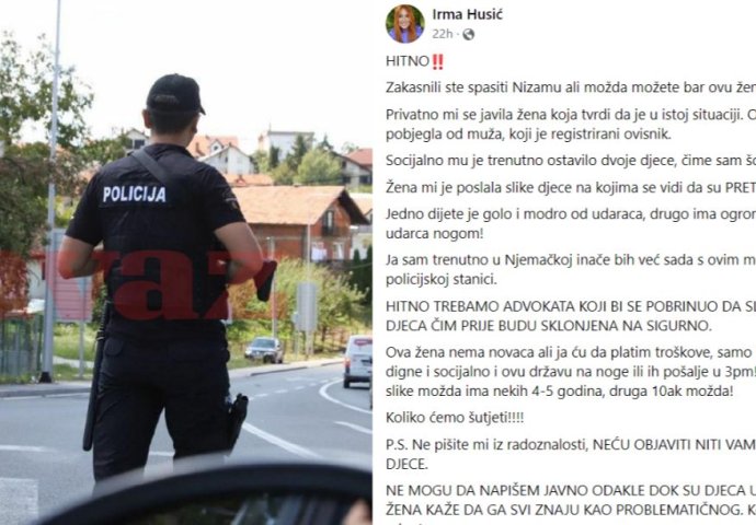 ZAKASNILI STE SPASITI NIZAMU, ALI MOŽDA MOŽETE BAR OVU ŽENU: Hitno treba neko da se dignu i socijalno i ova država na noge ili ih pošalje u tri p.m.