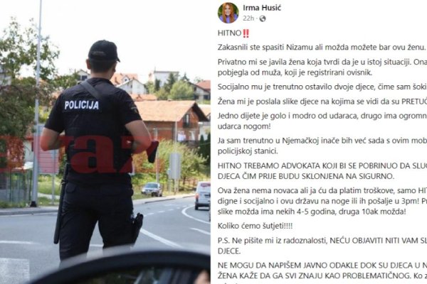 ZAKASNILI STE SPASITI NIZAMU, ALI MOŽDA MOŽETE BAR OVU ŽENU: Hitno treba neko da se dignu i socijalno i ova država na noge ili ih pošalje u tri p.m.