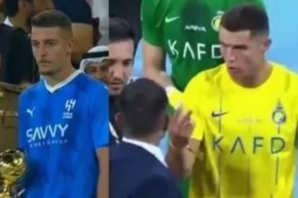 RONALDO GLEDA I NE VJERUJE: “Ja sam dao dva gola, zašto on!?” Portugalac pobjesnio zbog Srbina – najbolji je Sergej, a ne on!