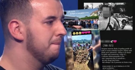 OTIŠAO SI DA JEDEŠ I MONSTRUM TE JE UBIO: Pjevač se srceparajućim stihovima oprostio od mladića kojeg je Nermin likvidirao u GRADAČCU!