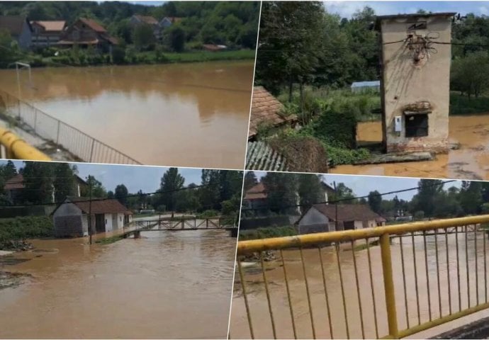 APOKALIPTIČNI PRIZORI, ZA DVA SATA PALO 120 LITARA KIŠE Potop u dvije opštine u Srbiji, proglašena vanredna situacija, scene su zastrašujuće (VIDEO)