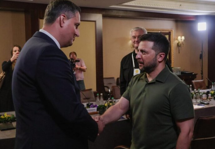 Bećirović i Komšić se u Ukrajini sastali i razgovarali sa Zelenskim