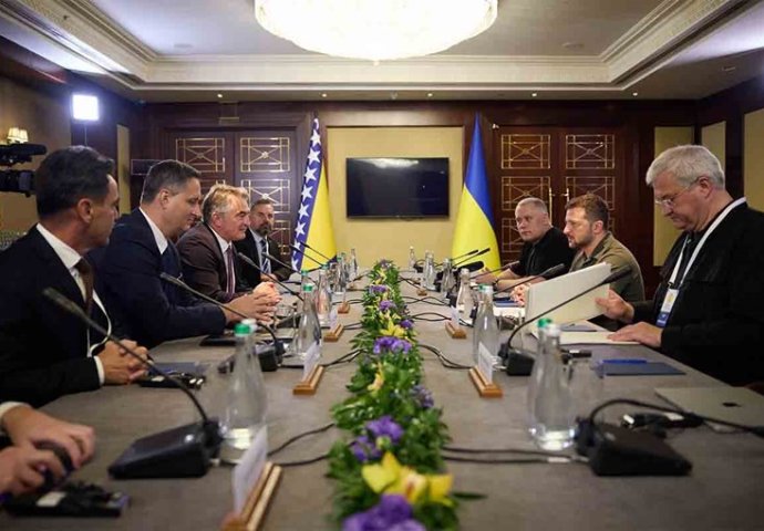 Komšić u Kijevu kazao kako BiH nedvosmisleno podupire Ukrajinu