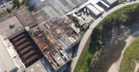 U požaru u banjalučkoj fabrici Celeks povrijeđene četiri osobe