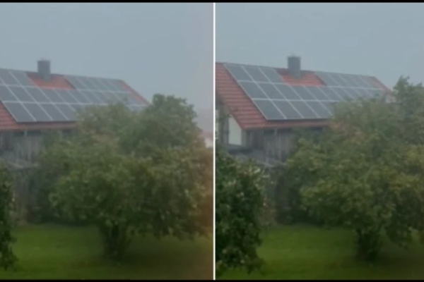 JAKO NEVRIJEME POGODILO NJEMAČKU: Poplavljene ulice i kuće, odneseni krovovi, oštećena vozila… (VIDEO)