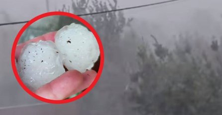 Pala ogromna tuča, poplavljene ceste, nestalo struje: POGLEDAJTE NEVRIJEME U SLOVENIJI (VIDEO)