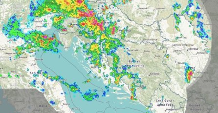 PRATITE UŽIVO: Nevrijeme stiglo u Hrvatsku, evo kada stiže I U NAŠU ZEMLJU