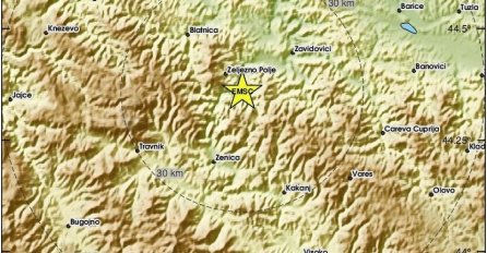 Novi zemljotres i jutros zatresao Bosnu i Hercegovinu: "Baš se jako osjetilo"