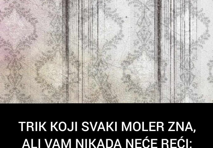 TRIK KOJI SVAKI MOLER ZNA, ALI VAM NIKADA NEĆE REĆI: Evo kako da se zauvijek riješite vlage i neprijatnih mirisa!