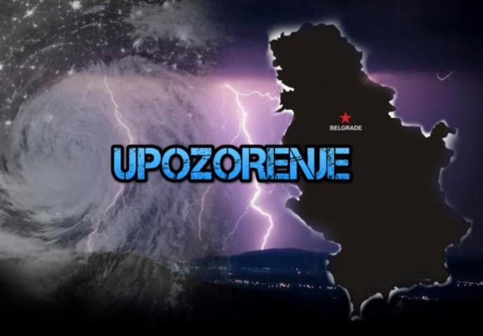 RHMZ IZDAO HITNO UPOZORENJE! Intenzivni pljuskovi praćeni grmljavinom stižu već danas!