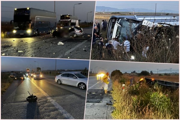 "TIJELA SU VISILA PREKO HAUBE, NISU MOGLI DA IZAĐU IZ AUTOBUSA" Ispovijest Makedonca koji se zatekao na drumu kod Evzonija