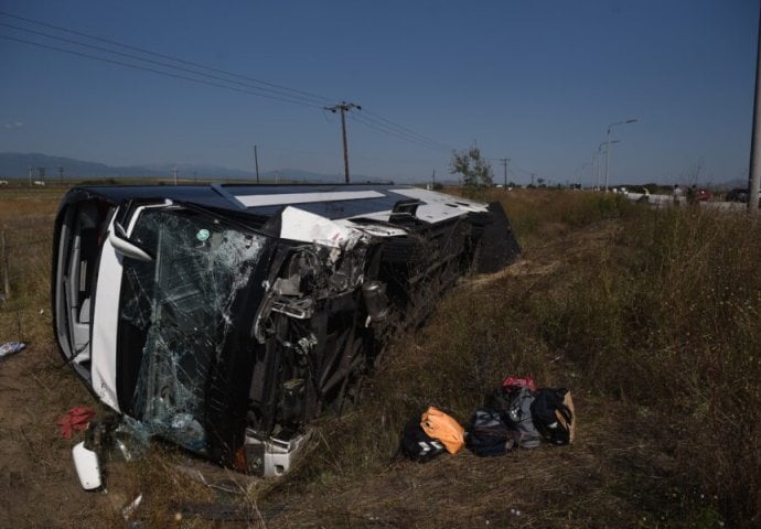 Detalji nesreće u Grčkoj: Vozač automobila zaspao za volanom i udario u autobus iz Niša