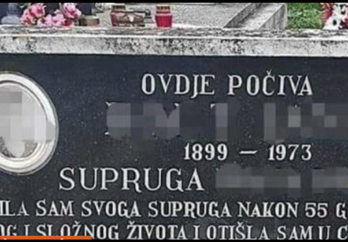 POKOJNICA OSTAVILA MUŽU PORUKU NA SPOMENIKU Tri godine kasnije dobila je ŠOK ODGOVOR: Ljudi čitaju i ne vjeruju da je ovo STVARNO