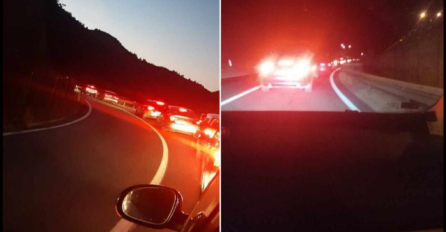 Kilometarske kolone vozila u Jablanici, Bradini i Konjicu