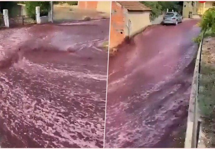 CRVENA RIJEKA TEKLA ULICAMA: Pogledajte šta se krije iza poplave koju svijet do sada nije vidio (FOTO, VIDEO)