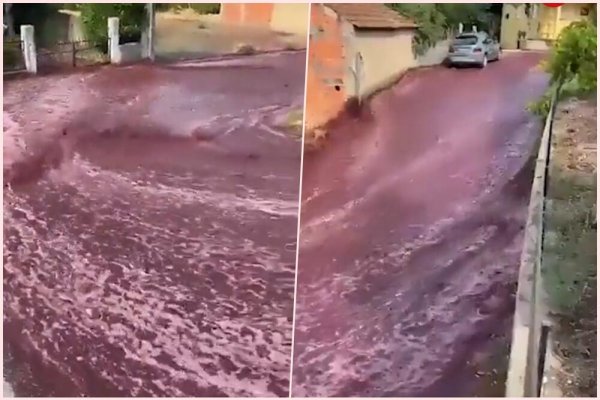 CRVENA RIJEKA TEKLA ULICAMA: Pogledajte šta se krije iza poplave koju svijet do sada nije vidio (FOTO, VIDEO)