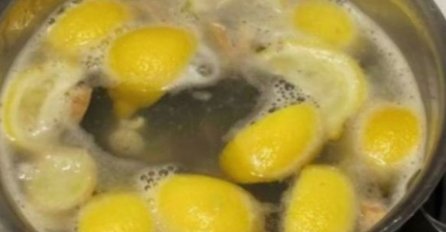 PRIJE SPAVANJA SKUHAJTE 4 LIMUNA I DODAJTE OVE SASTOJKE: Pijte svako jutro prije doručka, za 2 sedmice ćete se prepoloviti