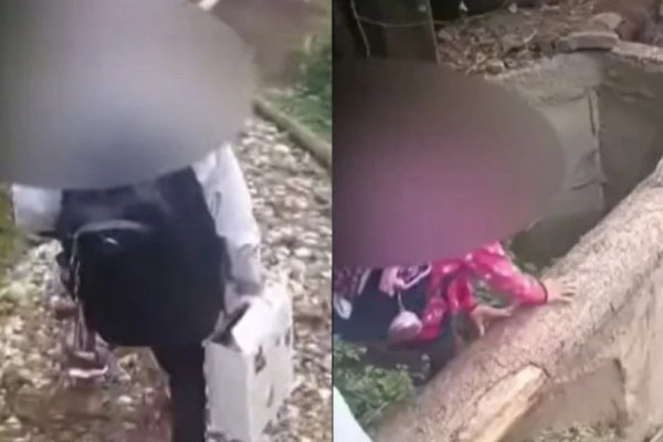 BRUKA I SRAMOTA: Pogledajte kako djeca kod Olova idu u školu dok čekaju vlast da popravi most (VIDEO)