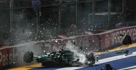 Stravična nesreća u Formuli 1: Nestala 'polovina' bolida