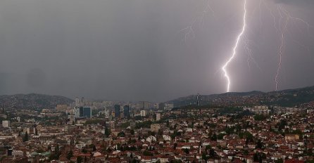 Upaljen meteoalarm za veći dio BiH zbog grmljavine: Budite oprezni
