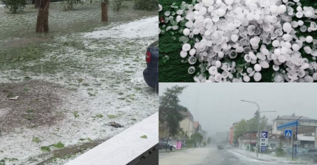 PADAO GRAD, ULICE POD VODOM: Stiglo najavljeno nevrijeme u našu zemlju - POGLEDAJTE SLIKE (FOTO)