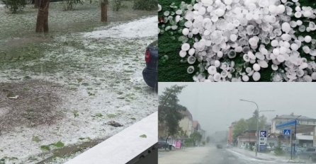 NEVRIJEME JE STIGLO U BiH: Pogledajte dramatične prizore! STIGLO UPOZORNJE METEORLOGA