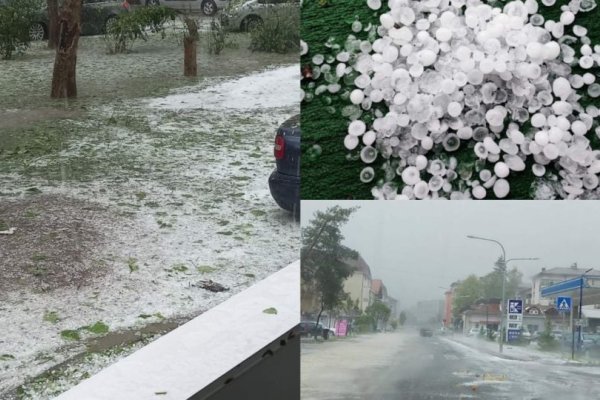 NEVRIJEME JE STIGLO U BiH: Pogledajte dramatične prizore! STIGLO UPOZORNJE METEORLOGA