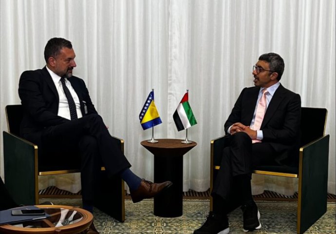 Konaković se susreo sa kolegom iz Ujedinjenih Arapskih Emirata: Istaknuti dobri odnosi dvije zemlje