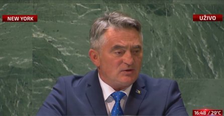 Komšić u Generalnoj skupštini UN: Podržite BiH ukoliko se želi sačuvati mir na zapadnom Balkanu