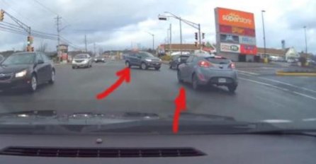 POGLEDAJTE DOBRO! Ova dva automobila će se SUDARITI - ko je njih dvojice KRIV? (VIDEO)