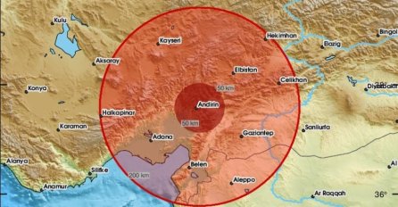 Snažan zemljotres ponovo pogodio Tursku: Još uvijek nema podataka o šteti