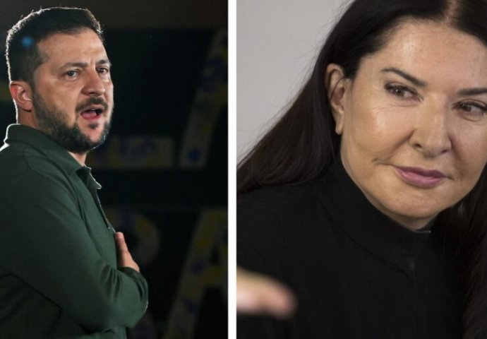 Zelenski pozvao Marinu Abramovič da bude ambasadorka Ukrajine