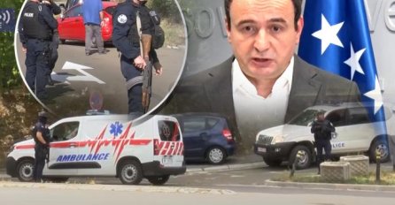 PRIJETI ESKALACIJA, HAOS U SRPSKOJ SVETINJI! Iz manastira Banjska izašlo vozilo Hitne pomoći u pratnji policije!