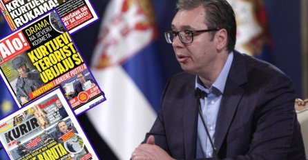 DNO DNA: Pogledajte naslovnice medija pod kontrolom Aleksandra Vučića, nakon što su srpski teroristi izazvali haos na Kosovu i ubili policajca…