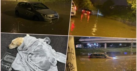 ŠTO BI PALO ZA MJESEC DANA, SRUČILO SE ZA JEDAN DAN: Pogledajte potop noćas u Beogradu dok ste vi spavali (VIDEO)