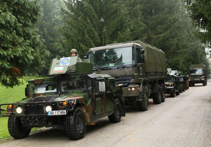 Oklopna vozila i topništvo: U Bihaću raspoređen Bugarski vod EUFOR-a